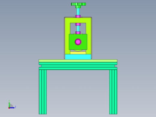 面包滚切刀设计左视缩略图