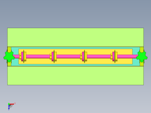 面包滚切刀设计俯视缩略图
