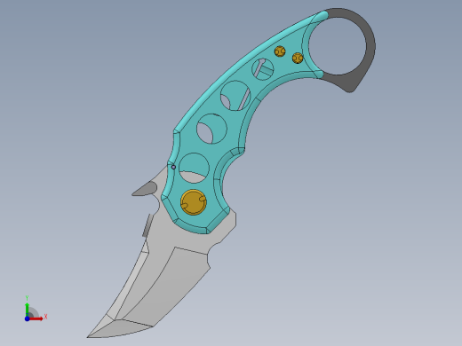 折刀KU439-A2前视缩略图