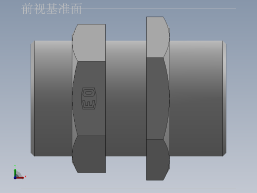 直通隔板接头、6C-45LN前视缩略图
