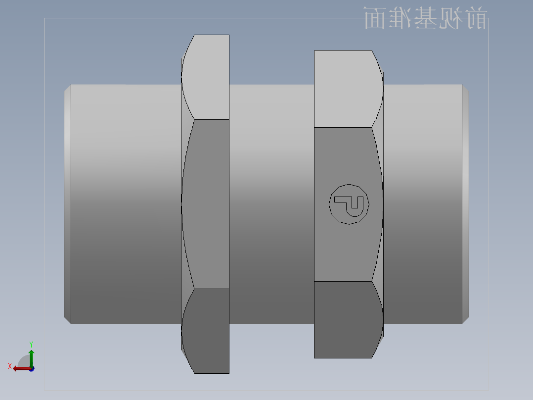 直通隔板接头、6C-45LN后视图