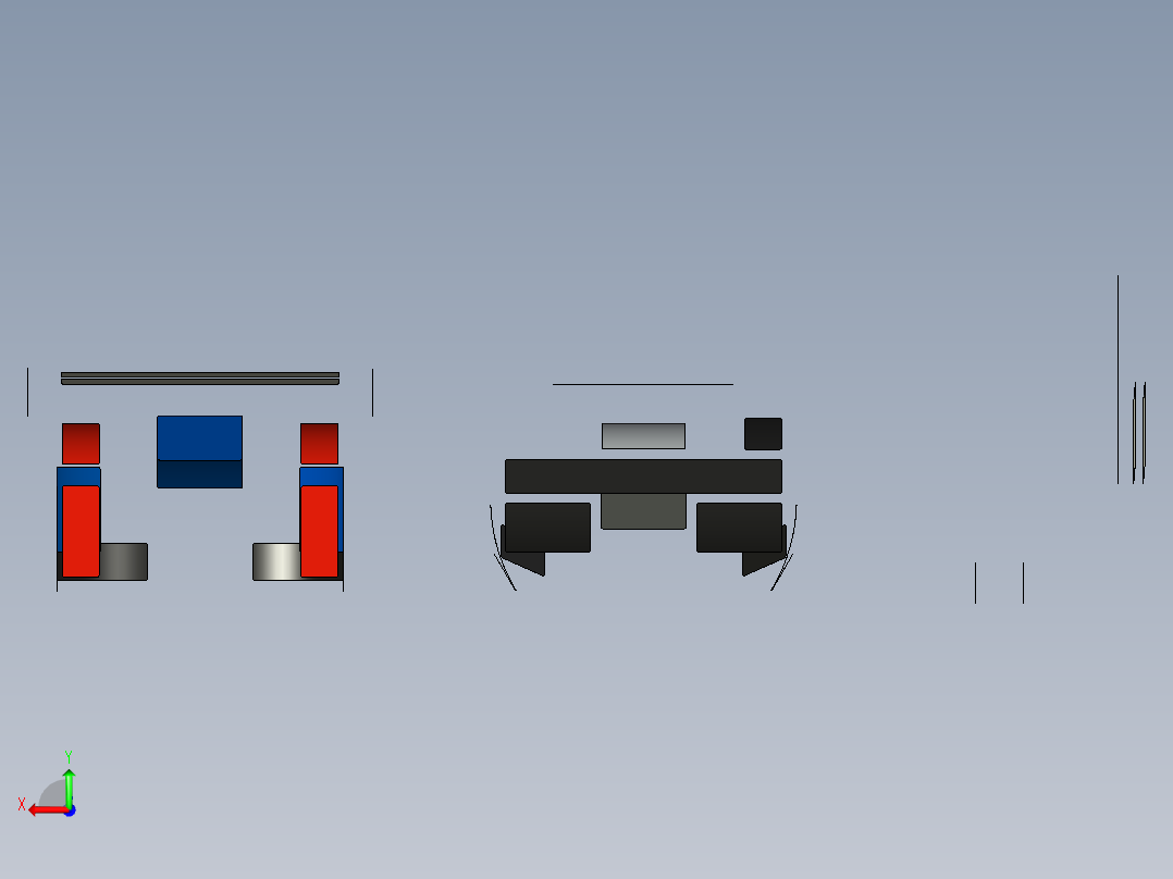 A2005038-乐高速度冠军 - 2016福特GT &amp; 1966福特GT40 (75881)后视图