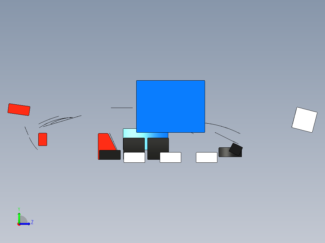 A2005038-乐高速度冠军 - 2016福特GT &amp; 1966福特GT40 (75881)左视图