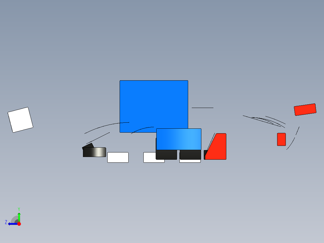 A2005038-乐高速度冠军 - 2016福特GT &amp; 1966福特GT40 (75881)右视图