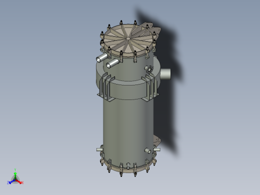 A3003638-蔬菜蒸汽混合汤加热器正等轴测缩略图