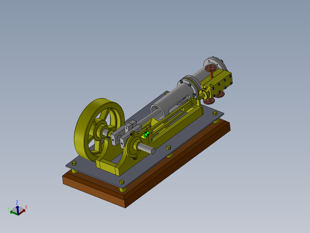 A3003605-水平可逆转蒸汽机