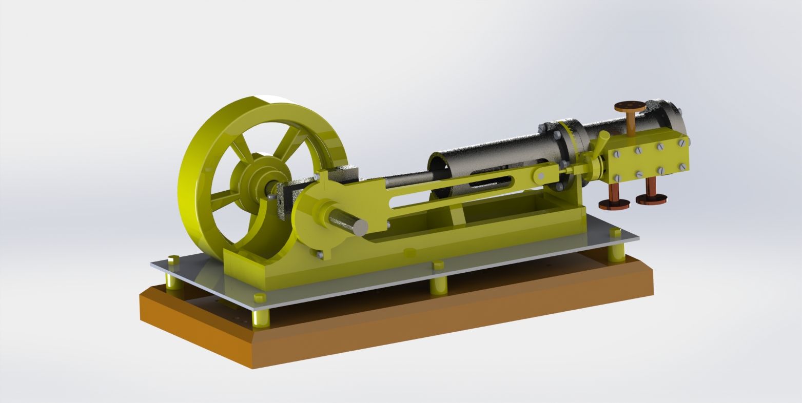 A3003605-水平可逆转蒸汽机