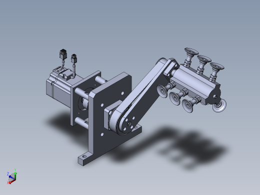 翻转 吸盘放料机构