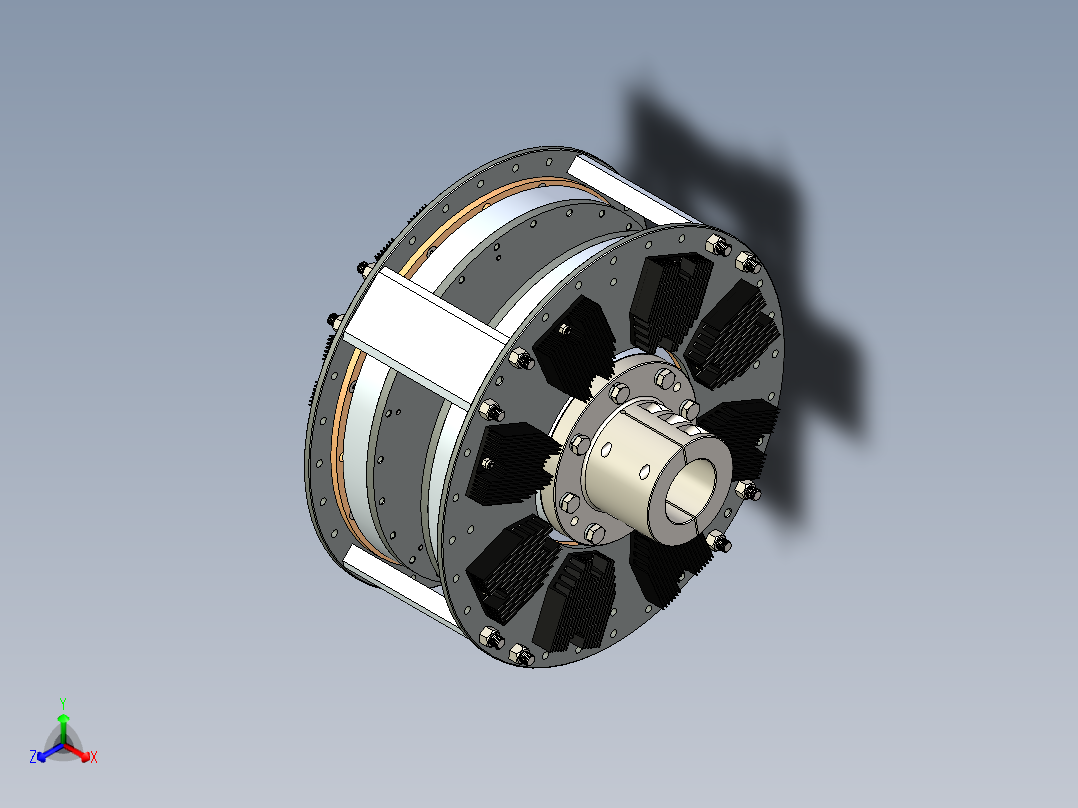 限矩型磁力偶合器