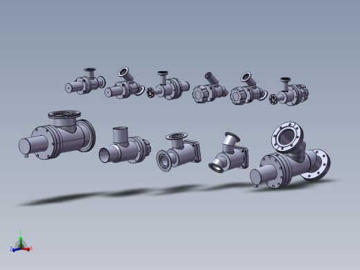 11款ESV-S05000高压角阀模型