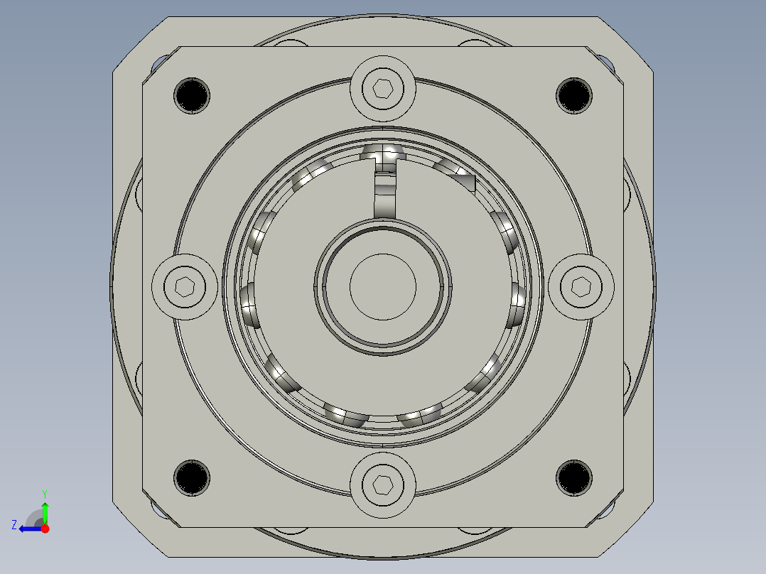 复件TB-090-L1-19行星减速机右视图
