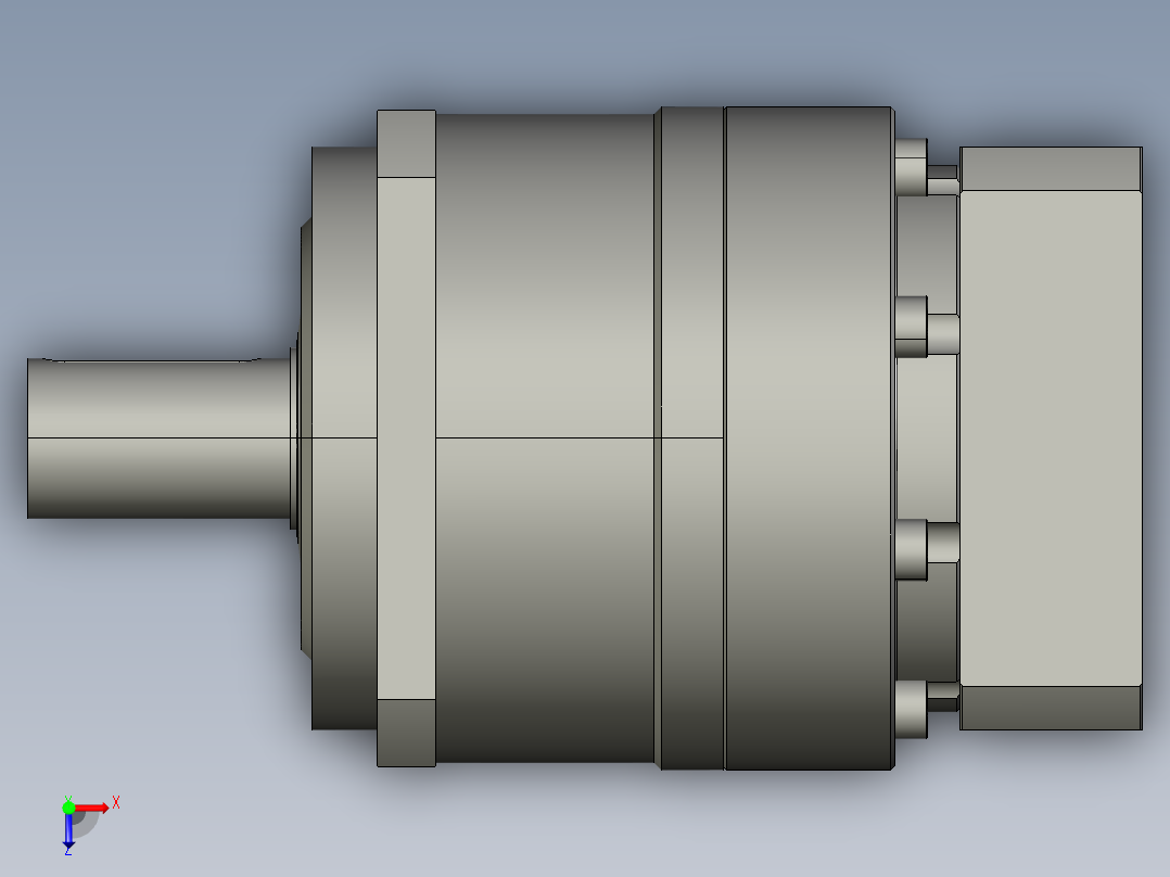 复件TB-090-L1-19行星减速机俯视图
