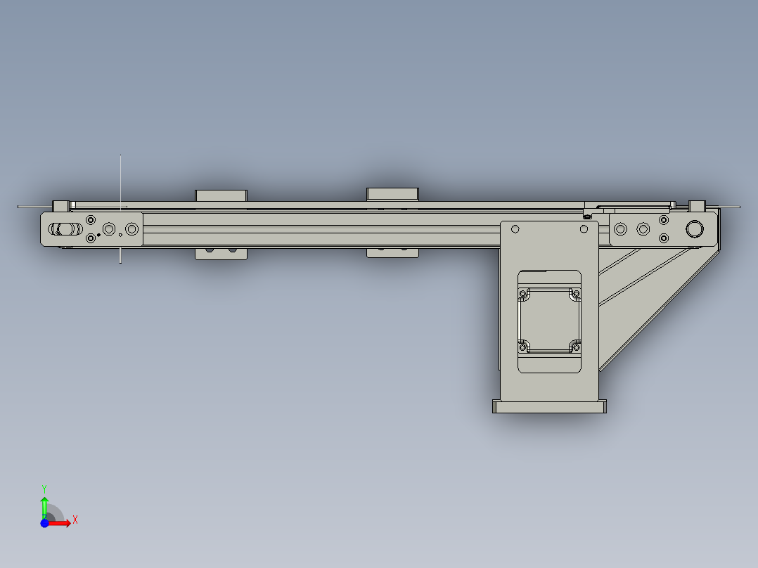 2022-21-焊接下料皮带前视图