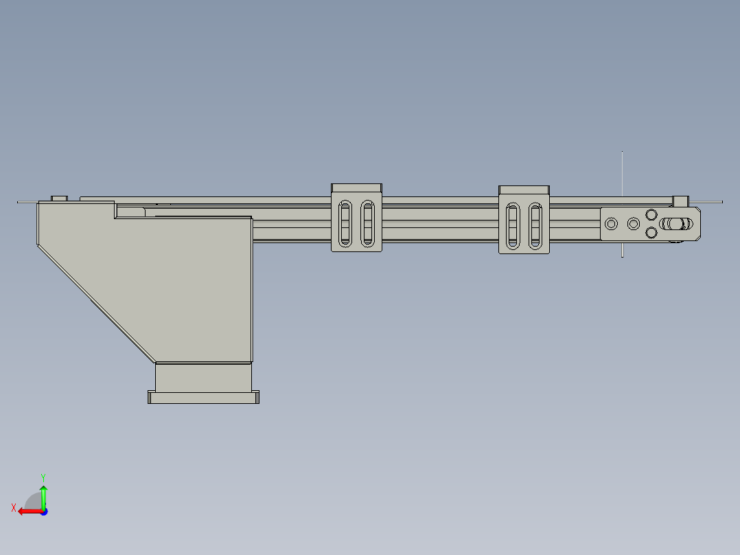 2022-21-焊接下料皮带后视图