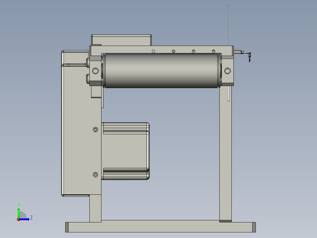 2022-21-焊接下料皮带左视图