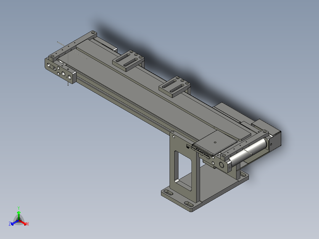 2022-21-焊接下料皮带正等轴测图