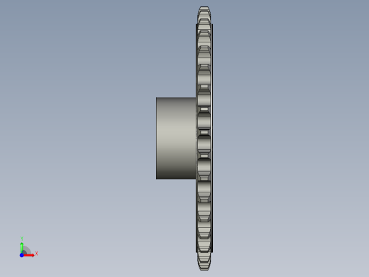 从动链轮BBB前视缩略图