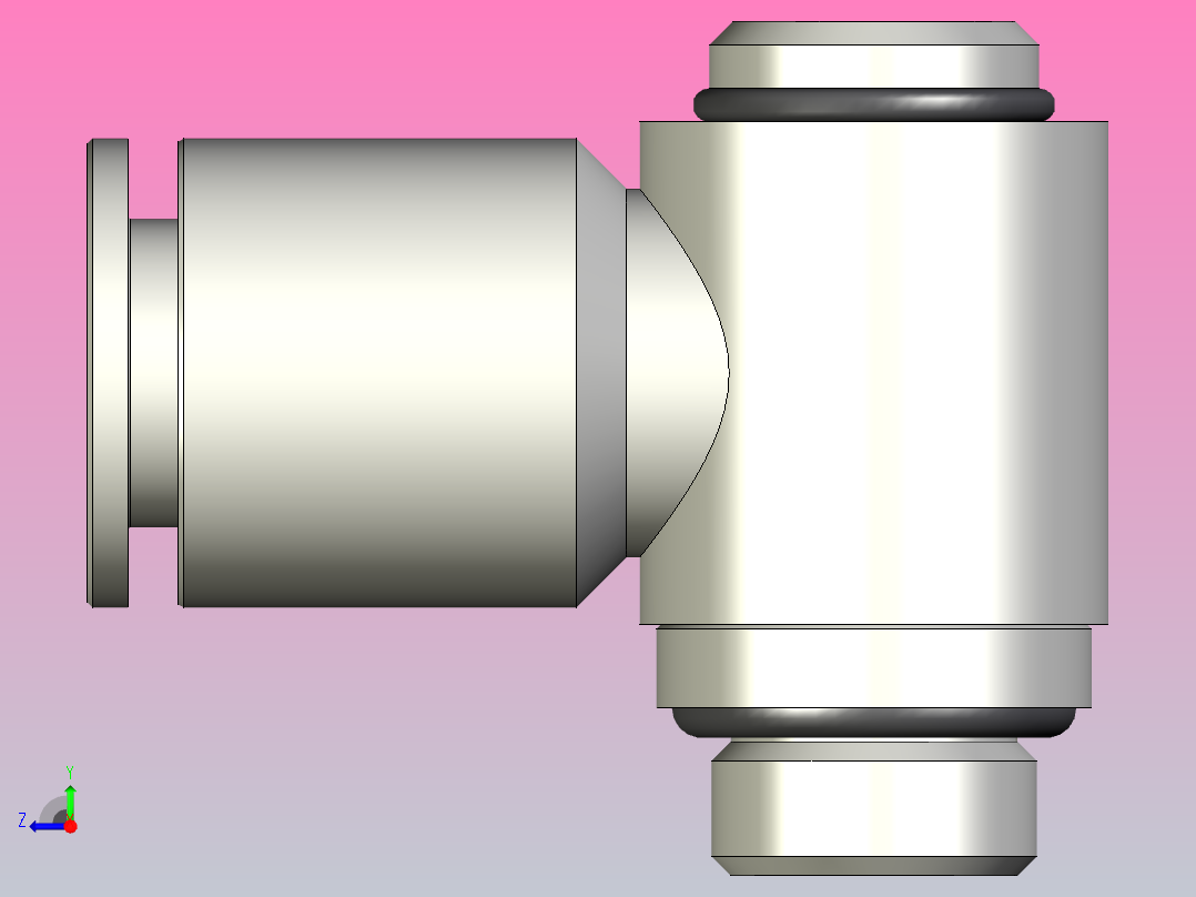 快插接头NPQM-LK-G18-Q8-P10右视图