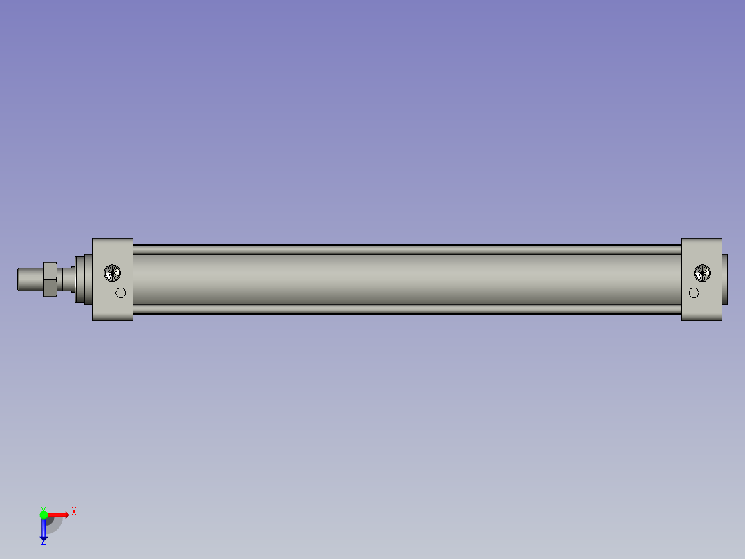 CG--侧面定位气缸--MDBB50_400Z_0_1_0_俯视图