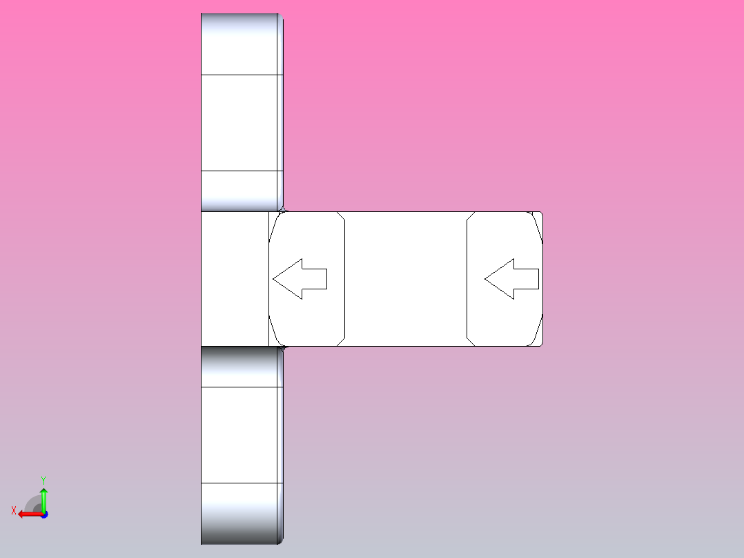 槽型传感器开关传感器ZJF32-675-N后视图