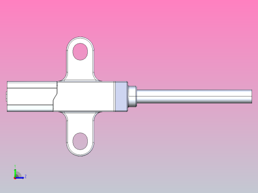 槽型传感器开关传感器ZJF32-675-N左视缩略图