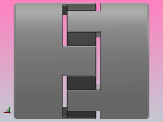 锥套式星形弹性联轴器_WF-24-98Sh-A-1008-TB1-φ16-TB2-φ16后视缩略图