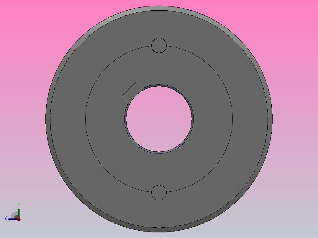 锥套式星形弹性联轴器_WF-24-98Sh-A-1008-TB1-φ16-TB2-φ16右视图