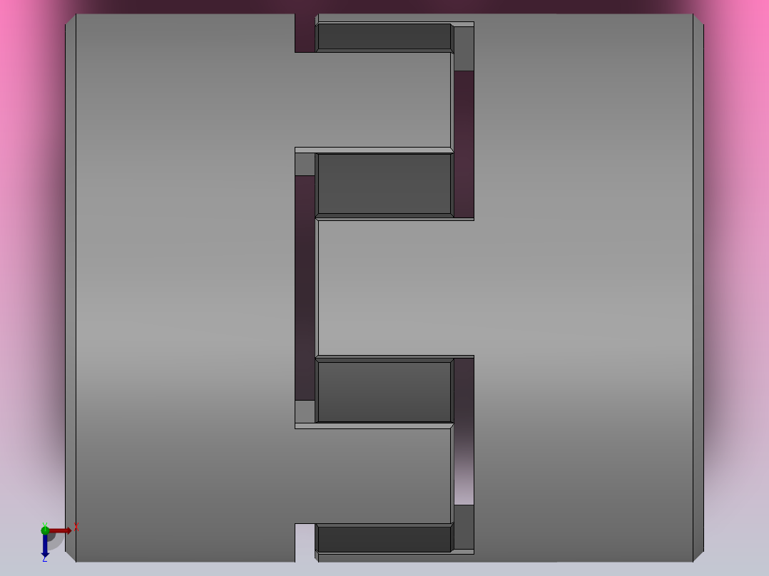 锥套式星形弹性联轴器_WF-24-98Sh-A-1008-TB1-φ16-TB2-φ16俯视图
