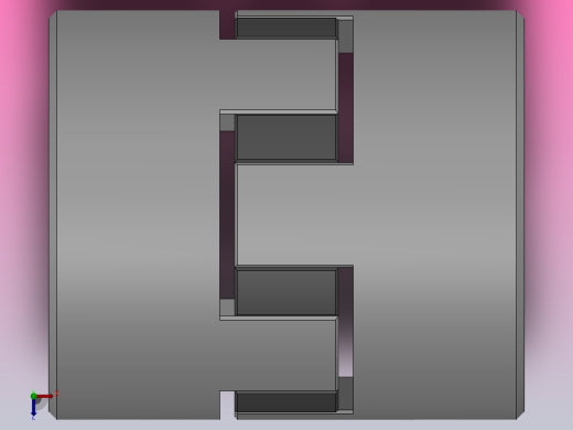 锥套式星形弹性联轴器_WF-24-98Sh-A-1008-TB1-φ16-TB2-φ16俯视缩略图