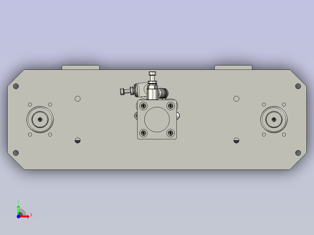 LXYC-BOSS020300中间上顶机构前视图