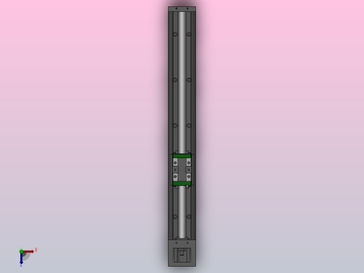 钢制KK模组直线滑台TKK60D(标准型）TKK60D-500俯视缩略图