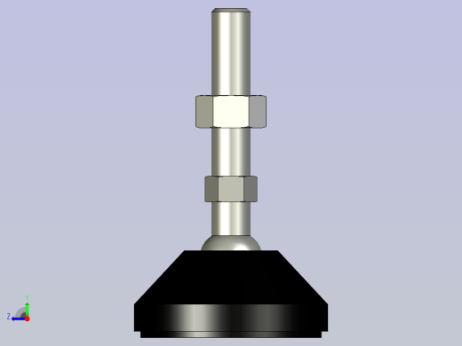 脚轮脚杯3D  WAG11-D60-M12-L50.x_t右视缩略图