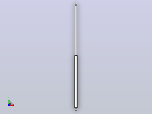 gsb28-d-e-s400_asm氮气弹簧前视缩略图