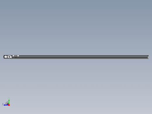 皮带直线轴半封闭可选导轨TPA-HNB-120D-110-L2500-ML-Y-P40-N3右视缩略图