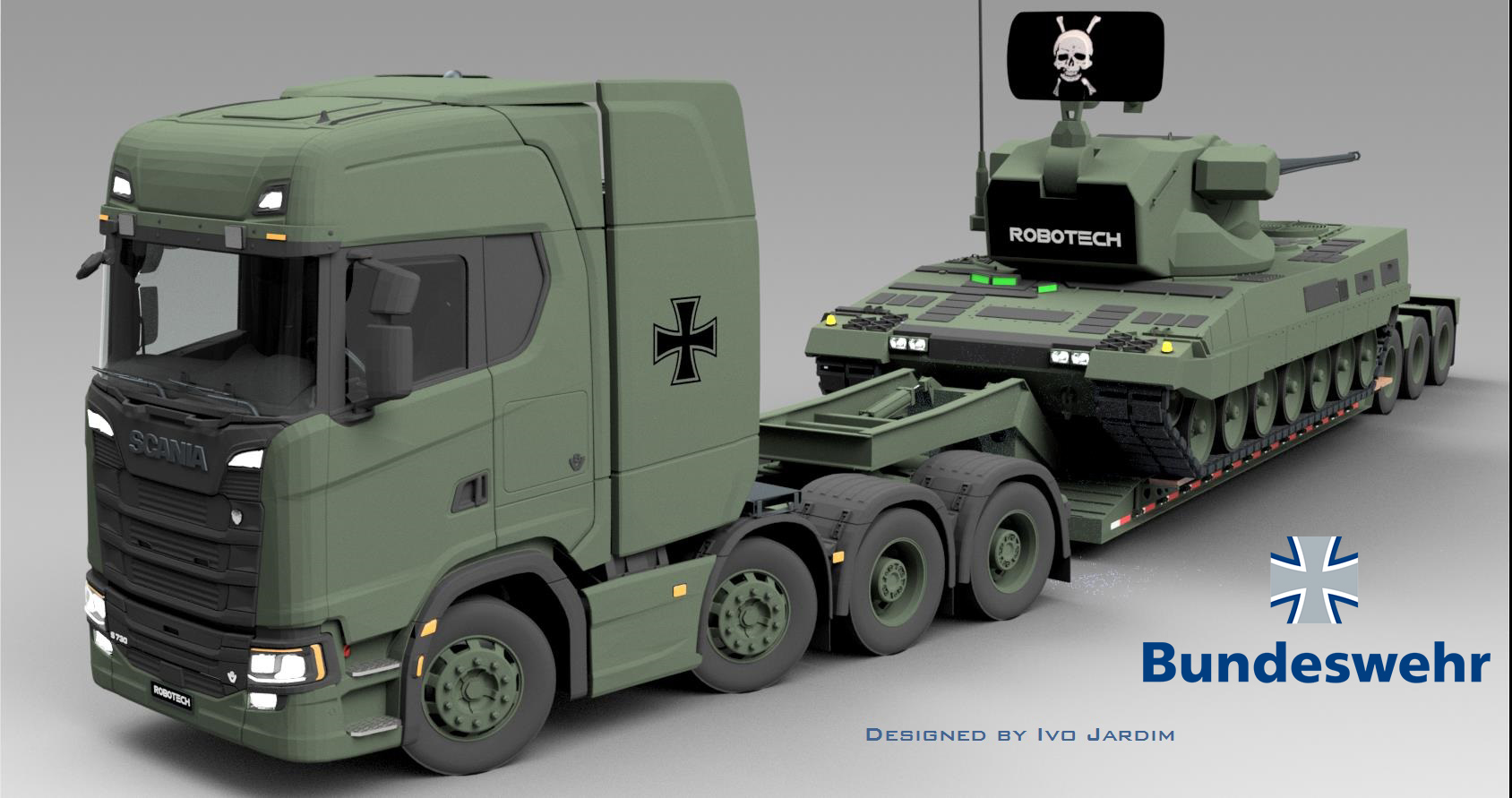 斯堪尼亚R730 8x4卡车