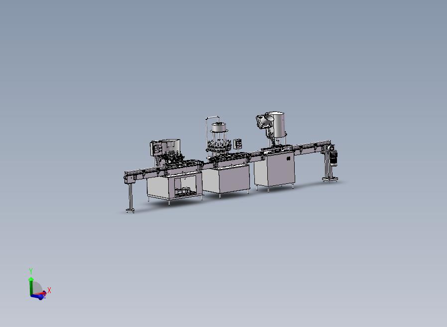 全自动化瓶装饮料生产线