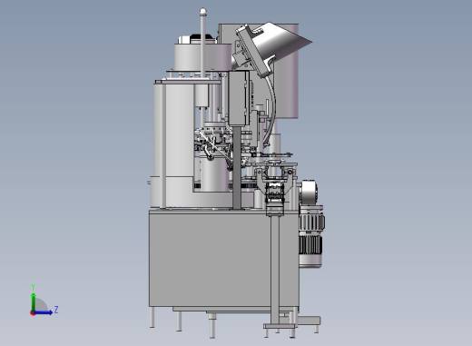 全自动化瓶装饮料生产线左视缩略图