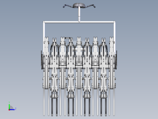 脚踏骑行式Strandbeests仿生兽车3D数模图纸 Solidworks 附STEP左视缩略图
