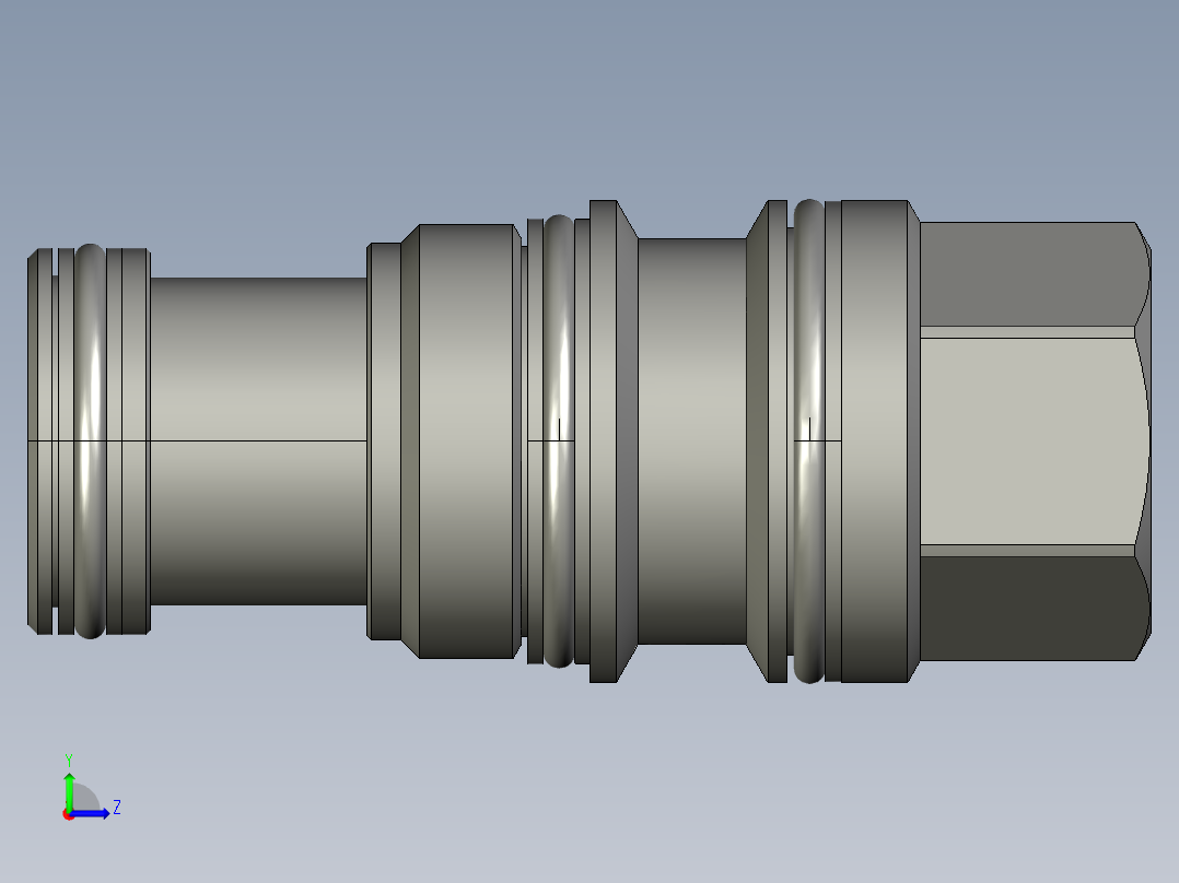插装阀-CKGGSCN左视图