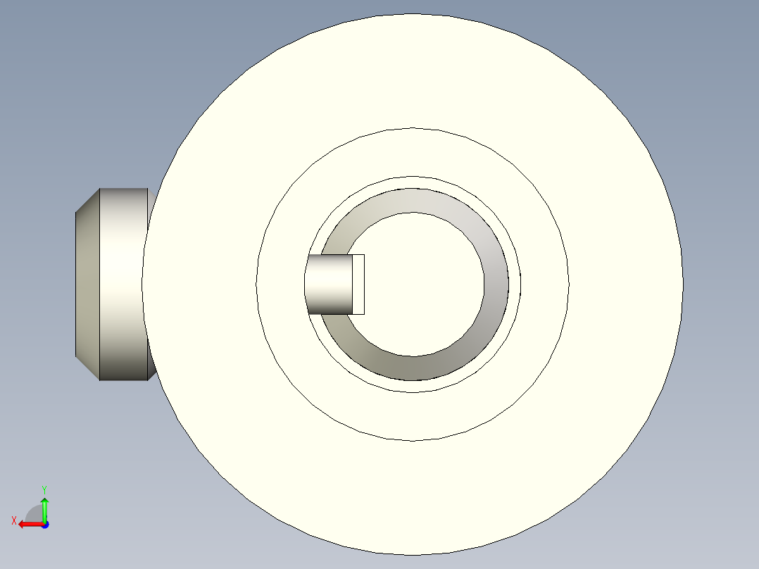 小千斤顶后视图