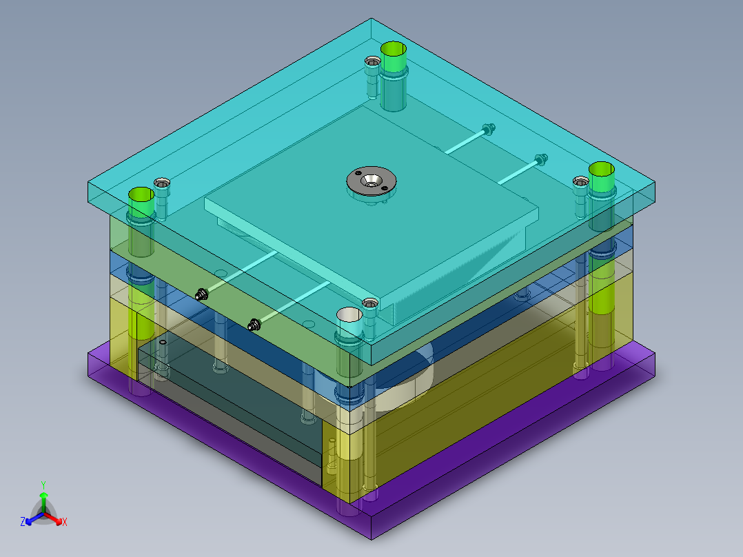 快餐勺子注塑模具设计
