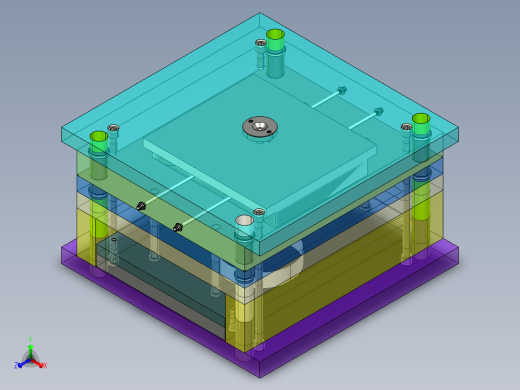 快餐勺子注塑模具设计