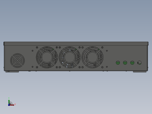 驱动电源设计模型前视缩略图