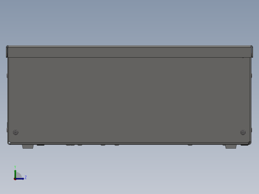 驱动电源设计模型左视缩略图