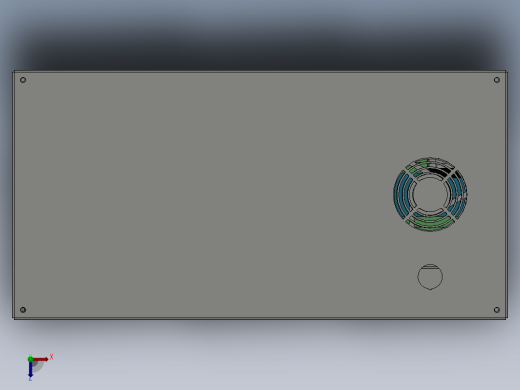 驱动电源设计模型俯视缩略图