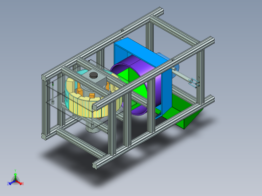 大蒜剥皮机的设计含三维图