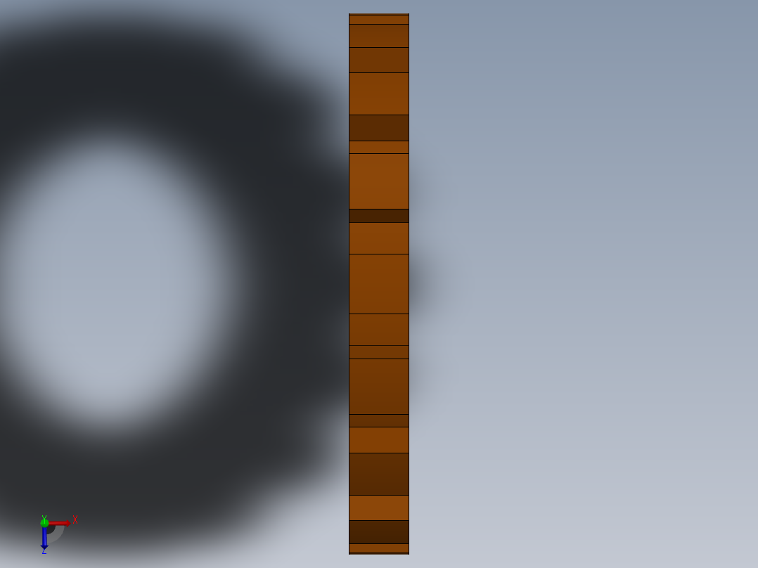 SW建模练习题-exercise 144俯视图