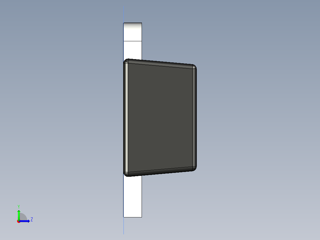 分立半导体元件封装-TO-243AA左视图