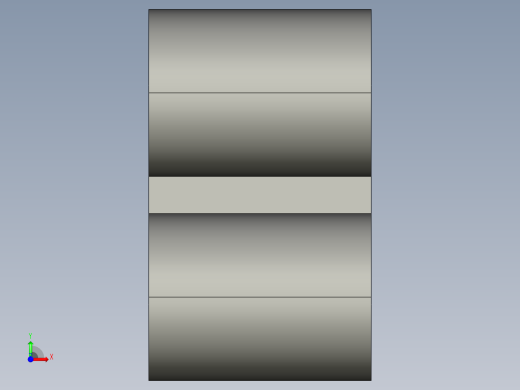 基恩士PS-205_kc图纸模型前视缩略图