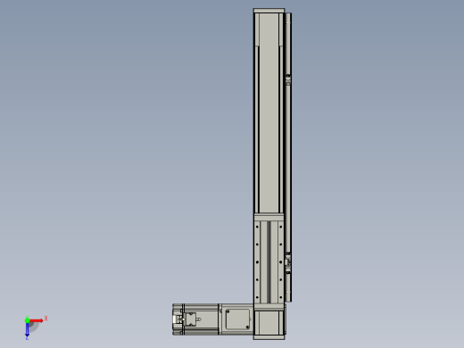 欧规系列-LB8-L150-S450-BR-ZP75-C3俯视缩略图